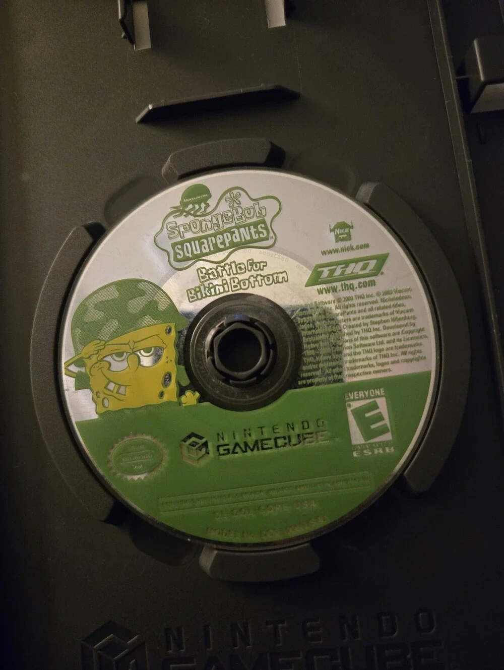 SpongeBob SquarePants Battle For Bikini Bottom Game Nintendo GameCube